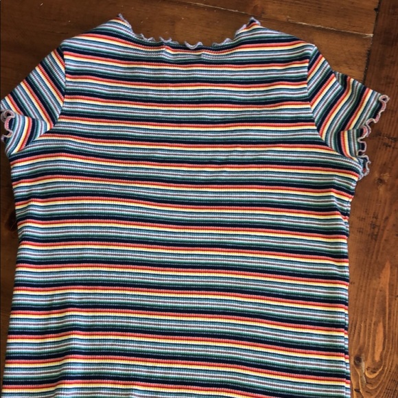 brandy melville sold out rainbow wynn top - Picture 2 of 2